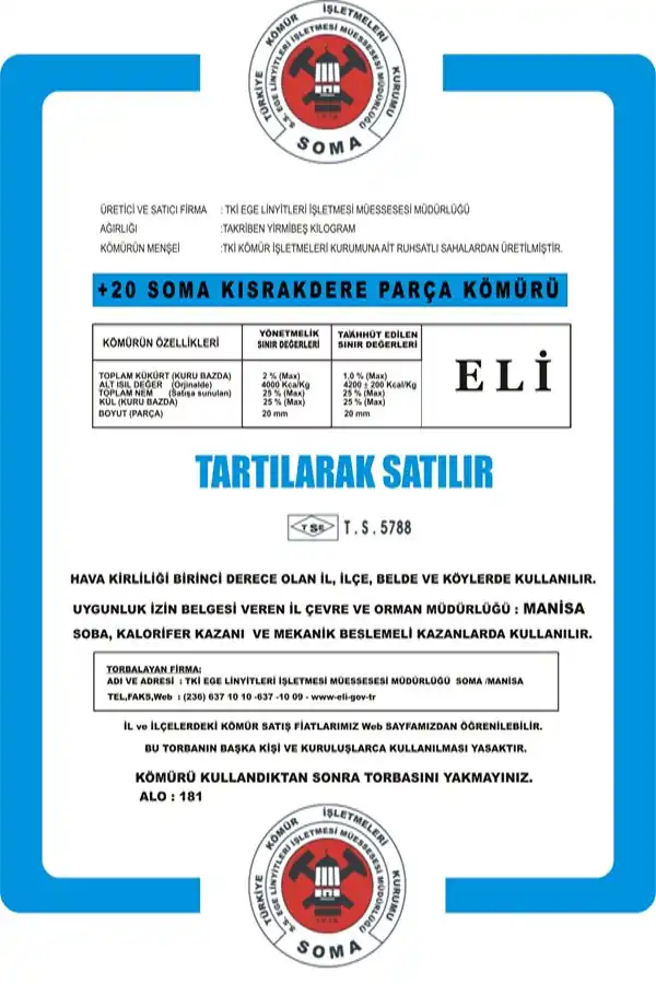 Soma Torba Kısrakdere Kömür 20